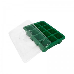 Πλαστικό PS Mini Green House Seed Seed Nursery Tray, Χονδρικό δίσκο βλάστησης με βάση Dome/Base