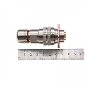 C Series Industrial Grade Bayonet Circular Connector 8 Cores