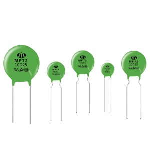 MF72 ρεύμα ρεύματος Περιοριστής Power NTC Θερμίστορα