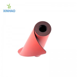 Pu Rubber Yoga Mat χονδρική, Υποστήριξη προσαρμοσμένο λογότυπο και μοτίβο, πάχος 4mm/5mm Φυσικό καουτσούκ Περιβαλλοντικό Mat
