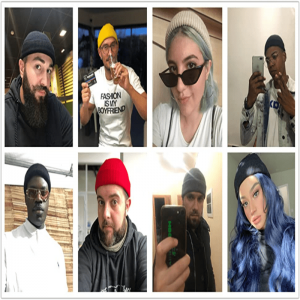 Σύντομο ψαράκι για γυναίκες, καπέλο beanie