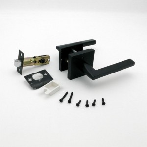 S7503 μοχλός πόρτας απορρήτου για πόρτες υπνοδωματίων και μπάνιου ματ μαύρο