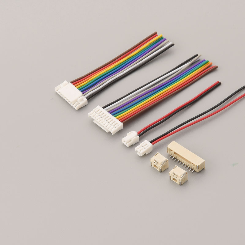 Εργοστασιακή χονδρική σειρά GH Series 1.25mm Pitch Harness Wire Connector GHR-08V-S με συνάρτηση προσαρμογής καλωδίου αρσενικού καλωδίου