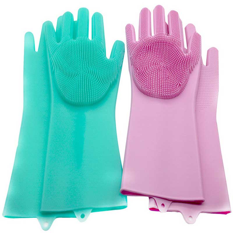 Γάντια καθαρισμού κουζίνας Γάντια οικιακής χρήσης γάντια από καουτσούκ για πλύσιμο πιάτων σιλικόνης γάντι πλυντήριο,