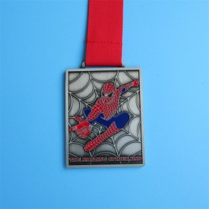 Προσαρμοσμένα μετάλλια Σχεδιασμός Χαρακτηριστικού Χαρακτηριστικού 3D Σκάλια Μαλακά μετάλλια σμάλτου για πώληση