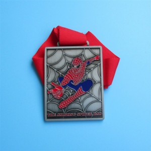 Προσαρμοσμένα μετάλλια Σχεδιασμός Χαρακτηριστικού Χαρακτηριστικού 3D Σκάλια Μαλακά μετάλλια σμάλτου για πώληση