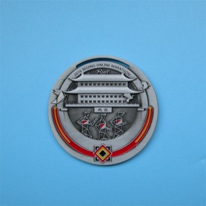 Προσαρμοσμένο λογότυπο Antique Design 3D Metal Πολύχρωμο Medal Marathon Medal Finishers 2016