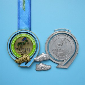Gag Custom Medals Die Cast Metal 3D Δραστηριότητα μετάλλια αθλητικών μετάλλων και κορδέλες