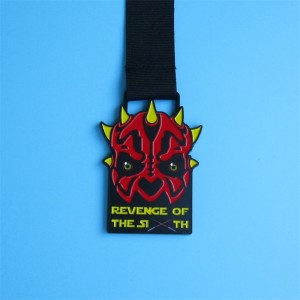 Σχεδιασμός κινουμένων σχεδίων 3D SterosoScopic Effect Metal Holiday Metal Metals