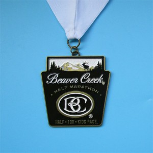 Δωρεάν επαγγελματικό δροσερό σχεδιασμό έθιμο μαραθώνιο μετάλλια κενά αθλητικά μετάλλια