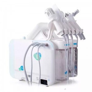 Υδρογόνο οξυγόνο FacialBeauty Machine 6 σε 1 H2O2 πολυλειτουργική μικρή φυσαλίδα ενυδάτωση προσώπου ενυδάτω
