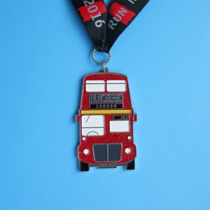 Το μετάλλιο κατασκευάζει χρυσό έθιμο έθιμο 3D εκτύπωσης μετάλλων αθλητικών αγώνων μετάλλων