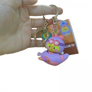 Χονδρικό προσαρμοσμένο 3D PVC Cute Keychain