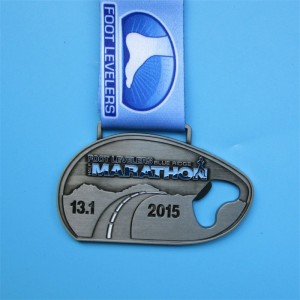 Προσαρμοσμένο μετάλλιο Κολιέ μετάλλια παλαιά μεταλλικά μετάλλια