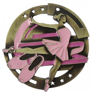 Προσαρμοσμένο ποδόσφαιρο ποδοσφαίρου βόλεϊ που τρέχει μεταλλικό χρυσό παλιό αθλητικό μετάλλιο μαραθωνίου