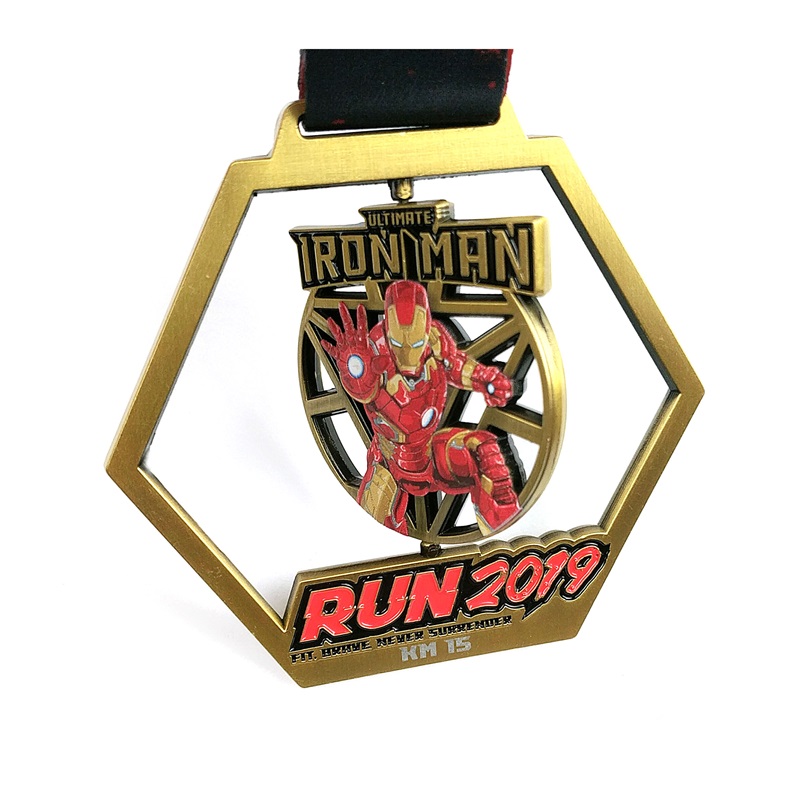 Gag Hollow Out Design Medals Χονδρικό Metal Award 3d Gold Medals