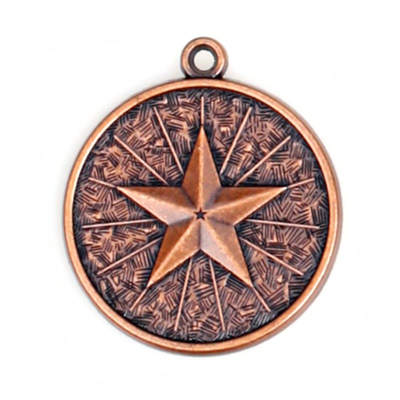 Μεταλλικό μετάλλιο με ορείχαλκο με μεταλλικό μετάλλιο με ορείχαλκο