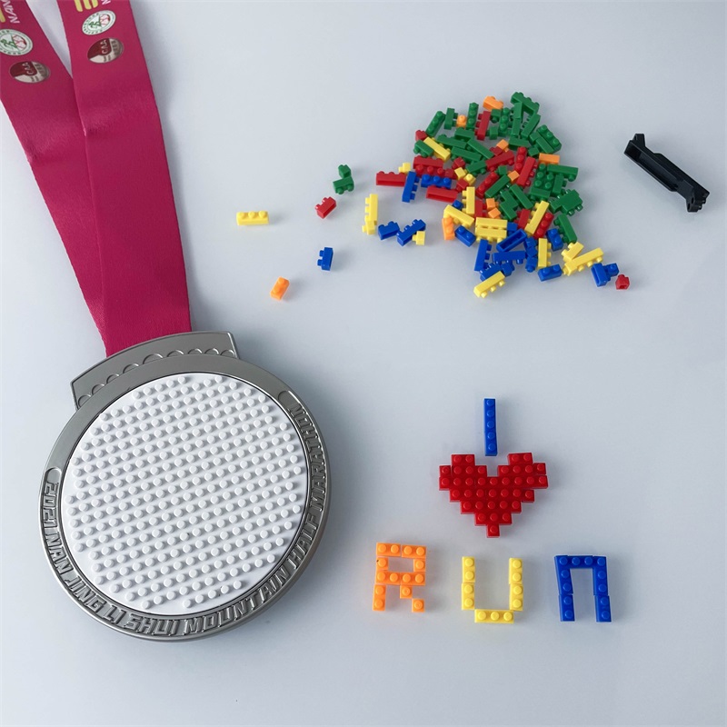 Βραβείο μετάλλιο σχέδια Lego παίζοντας μενταγιόν μενταγιόν