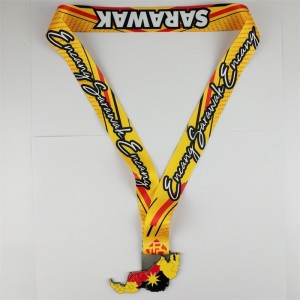 Gag Medal Κατασκευαστής Εξατομικευμένα Βραβεία Τιμής Metal 3D Χρυσό Επίτροπο Χάρτης Μεταλλίου της Πόλης