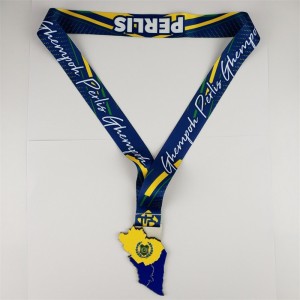 Gag Medal Κατασκευαστής Design Metal 3D Χρυσό Medal Εθνικό Medals City Map Medals