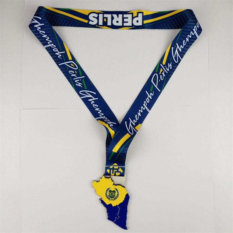 Gag Medal Κατασκευαστής Design Metal 3D Χρυσό Medal Εθνικό Medals City Map Medals