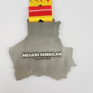 Επαγγελματικό προσαρμοσμένο αθλητικό μετάλλιο στερεοσκοπικό μετάλλιο εφέ