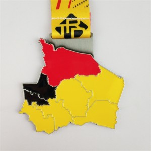 Laser Το δικό σας λογότυπο 3D Metal Award ODM Gold Silver και Bronze Medals Gift