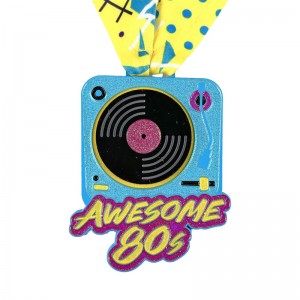 Προσαρμοσμένα μετάλλια σμάλτο που τρέχει