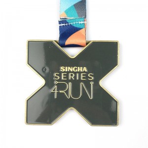 Χρυσό Medallion Κολιέ μετάλλια Χειμερινούς Ολυμπιακούς Αγώνες 2022 Χυτοσίδηρο