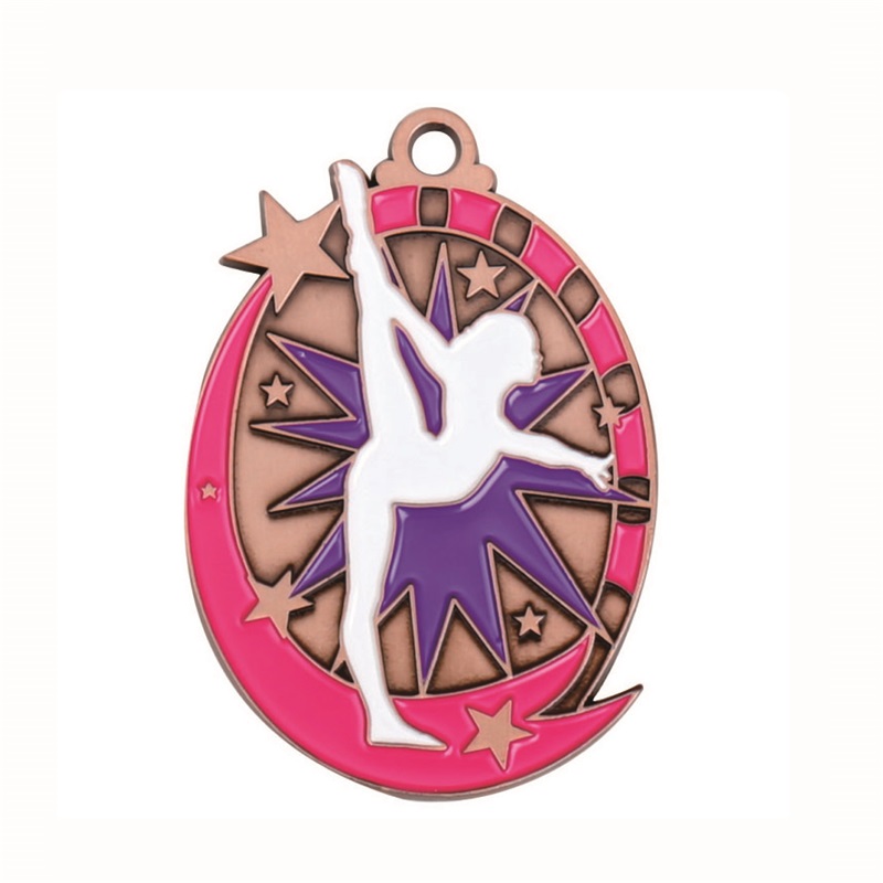 GAG 18K Χρυσό Πλαίσιο τετραγωνικό ορθογώνιο μενταγιόν μενταγιόν Ρυθμική γυμναστική μετάλλιο