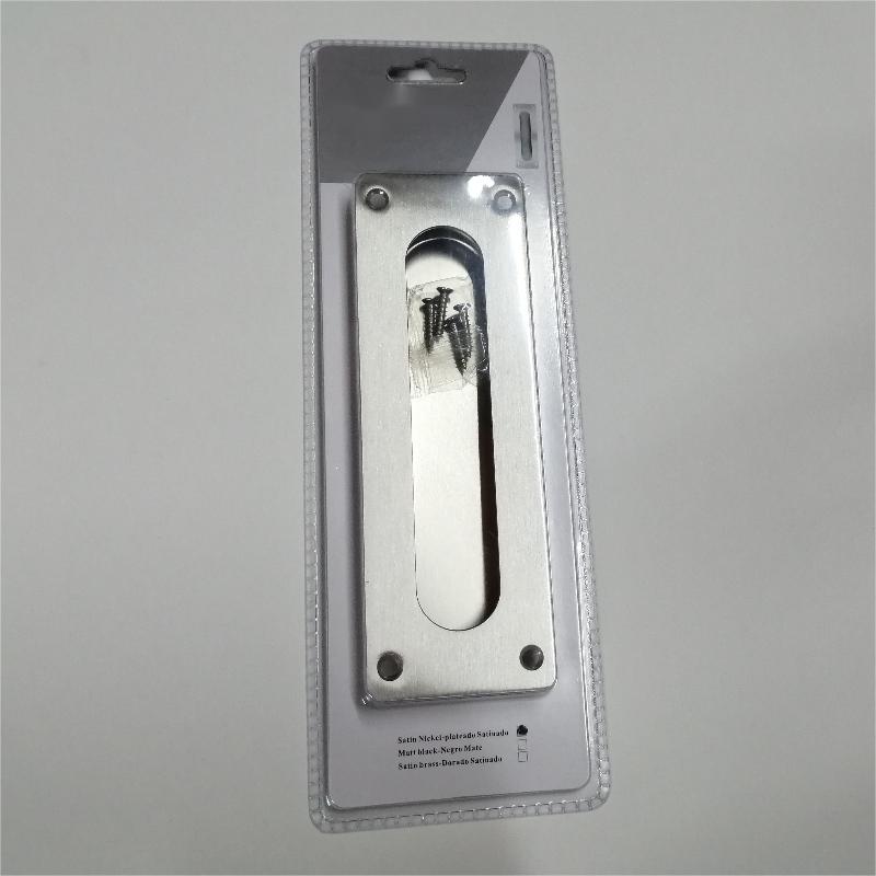 7,09 ίντσες εσοχή φλόγας δάχτυλα τραβά για την πόρτα της πόρτας τσέπης, συρόμενη λαβή πόρτας αχυρώνα, βουρτσισμένο ανοξείδωτο χάλυ...