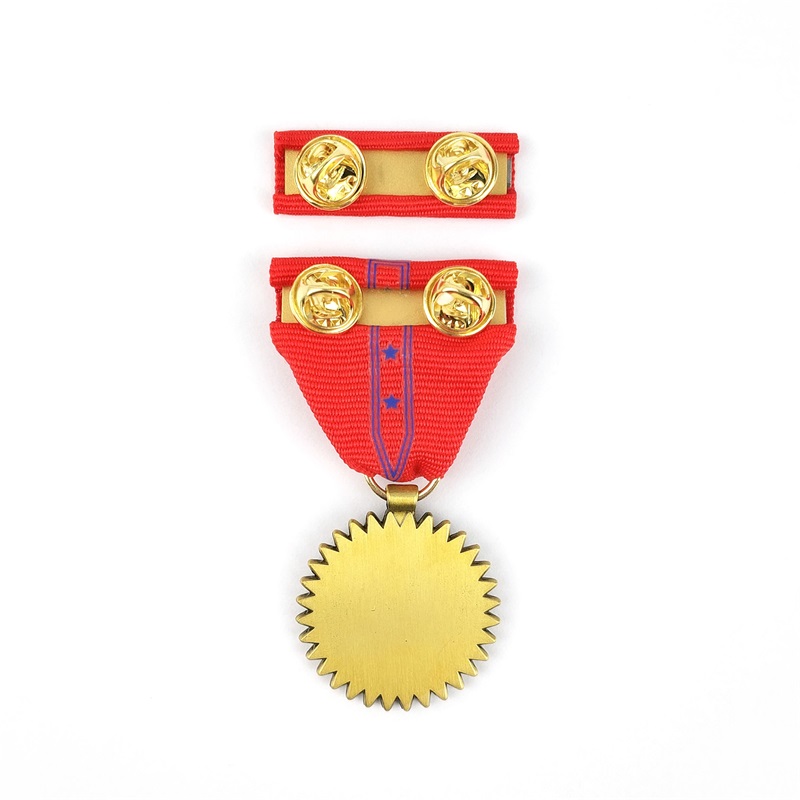 Gag καλής ποιότητας προσαρμοσμένο μεταλλικό κενό καθολικό μετάλλιο