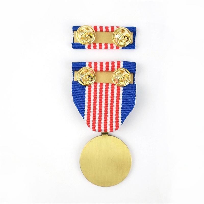 Έθιμο λαμπερό χρυσό μετάλλιο λογότυπο της εταιρείας
