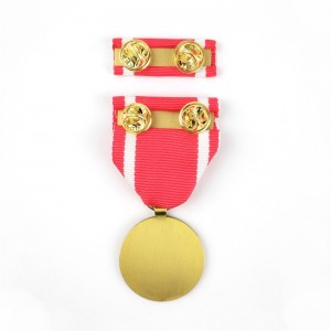 Προσαρμοσμένο Medalla Medallion Die Cast Metal Badge 3D Medals and Awards Medal of Honor με Κορδέλα