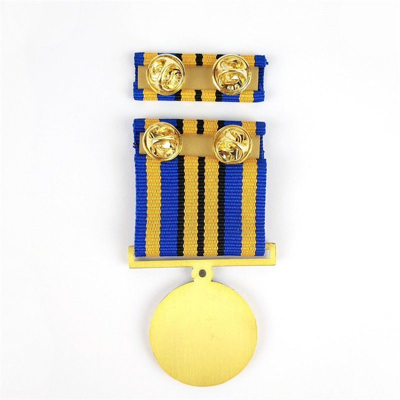 Soft Senamel Custom Pin Badges Βραβείο Medal of Honor με σύντομο κορδόνι