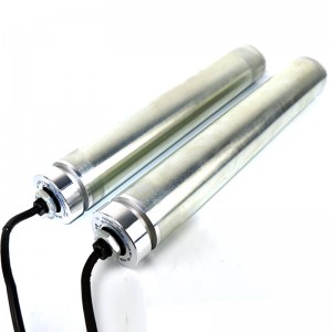 Ευθεία 76/82 Μη τυποποιημένος ηλεκτρικός κύλινδρος DC, ενσωματωμένος κινητήρας, προσαρμοσμένος ιμάντας από ανοξείδωτο χάλυβα, σύγχ...