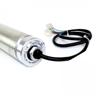 Κατ \'ευθείαν μέσω 50/60 μικροσκοπικό ηλεκτρικό κύλινδρο DC χωρίς ψύξη 24V γαλβανισμένο κινητήρα 220V 380V από ανοξείδωτο χάλυβα