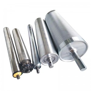 Ηλεκτρικός κύλινδρος ενσωματωμένος κινητήρας AC 220V 380V DC 24V 48V ανοξείδωτο χάλυβα κύλινδρος από καουτσούκ επικάλυψη με επικάλυψη