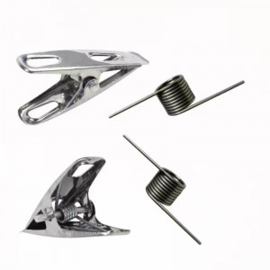 Η φουρκέτα από ανοξείδωτο χάλυβα Clothespin Μικρή σπειροειδή στρέψη ελατηρίου