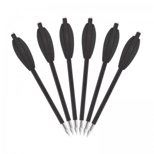 Elongarrow 119612-04 Βίδες διασταύρωσης πιστόλι με 2pcs μαύρο βέλος βέλους βέλους