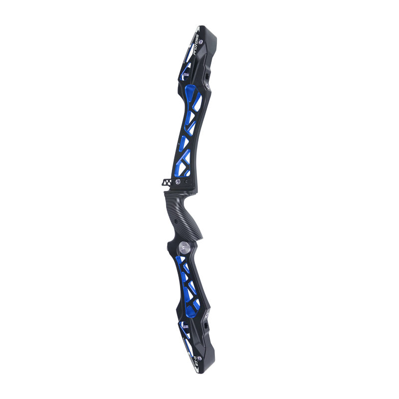 210080-10 25inches μαύρο&blue χρώμα ILF recurve bow riser