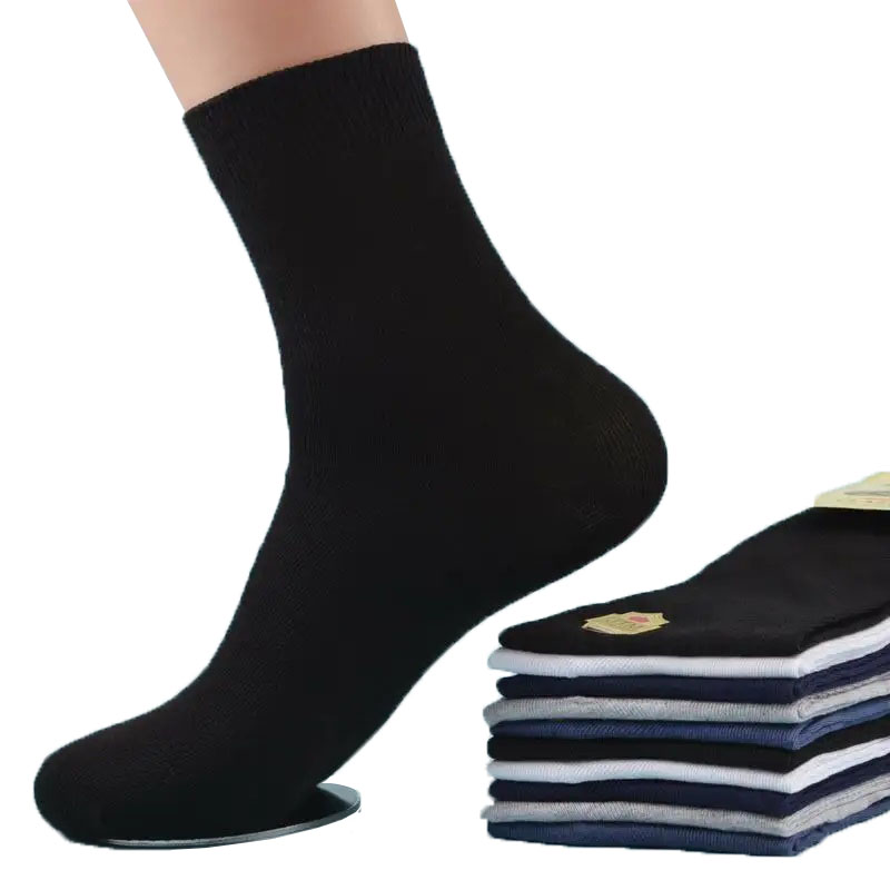 Απλή σχεδίαση αναπνέει κάλτσες προσαρμοσμένες κάλτσες ανδρών επιχειρήσεων