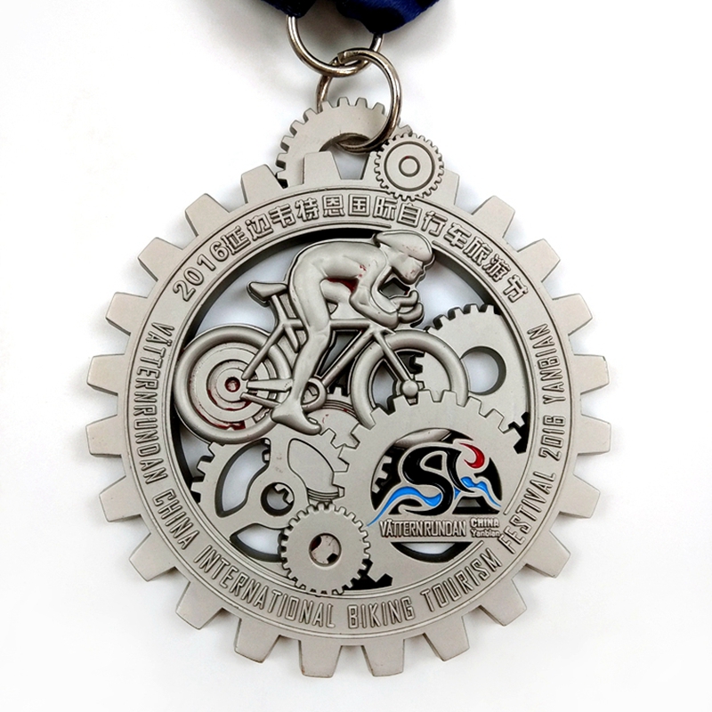 Gag New Custom Metal 3D Cycle Series Medals Bike Medals