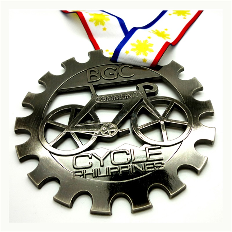 Gag New Custom Metal 3D Cycle Series Medals Bike Medals