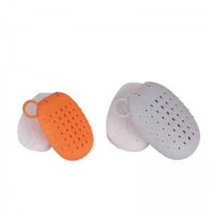 OFT SOAP BAG COUNE Friendly Massage Μασάζ διπλής όψης σιλικόνη λουτρό αποθήκευσης αποθήκευσης