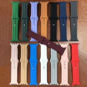 Iwatch Silicone Sports Band Strap βραχιόλι ρολογιών ρολογιών για το Apple Watch