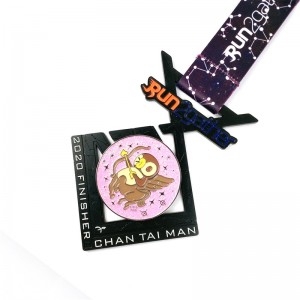 Προσαρμοσμένα χρυσά μετάλλια από ασημένιο ασημένιο