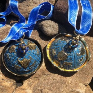 Πολύχρωμη εξάχνωση σμάλτου εκτύπωση κενό κράμα ψευδαργύρου στρογγυλό στρογγυλό στρογγυλό αθλητικό μετάλλιο