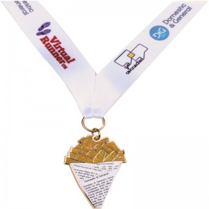 Εργοστάσιο χονδρικής ειδικής σχεδίασης Diecast Medal Donut Medal