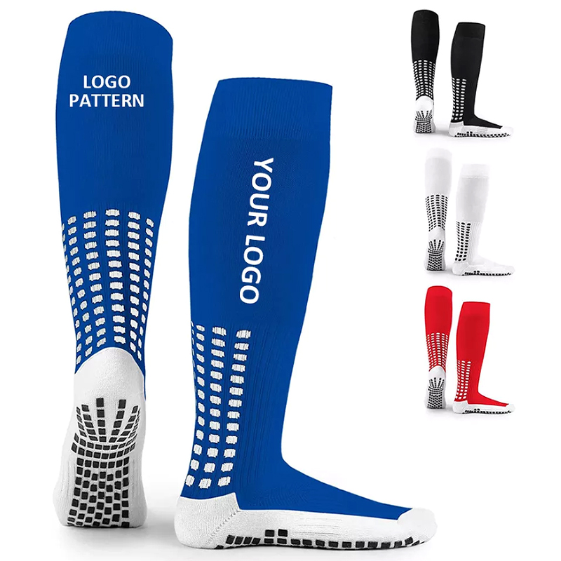 Βαμβάκι κάλτσες πληρώματος ποδοσφαιρικών κάλτσες έθιμο λογότυπο ποδοσφαίρου